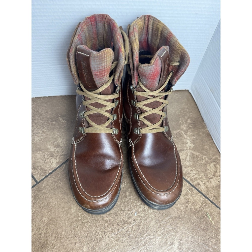 Timberland Ortholite Schazzberg High Waterproof Pendleton Boot Brown Men's 11